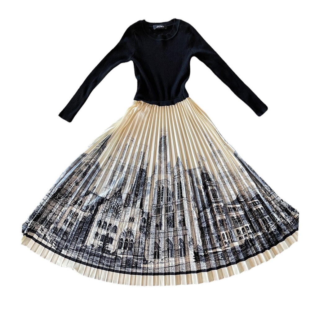 ❤️ The KIMORA full European Cityscape Dress - Picture 12 of 15